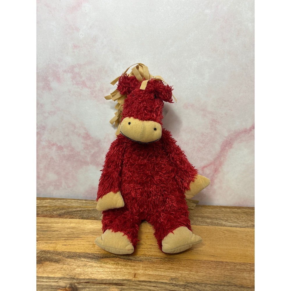 Jellycat Bunglie Red Horse plush